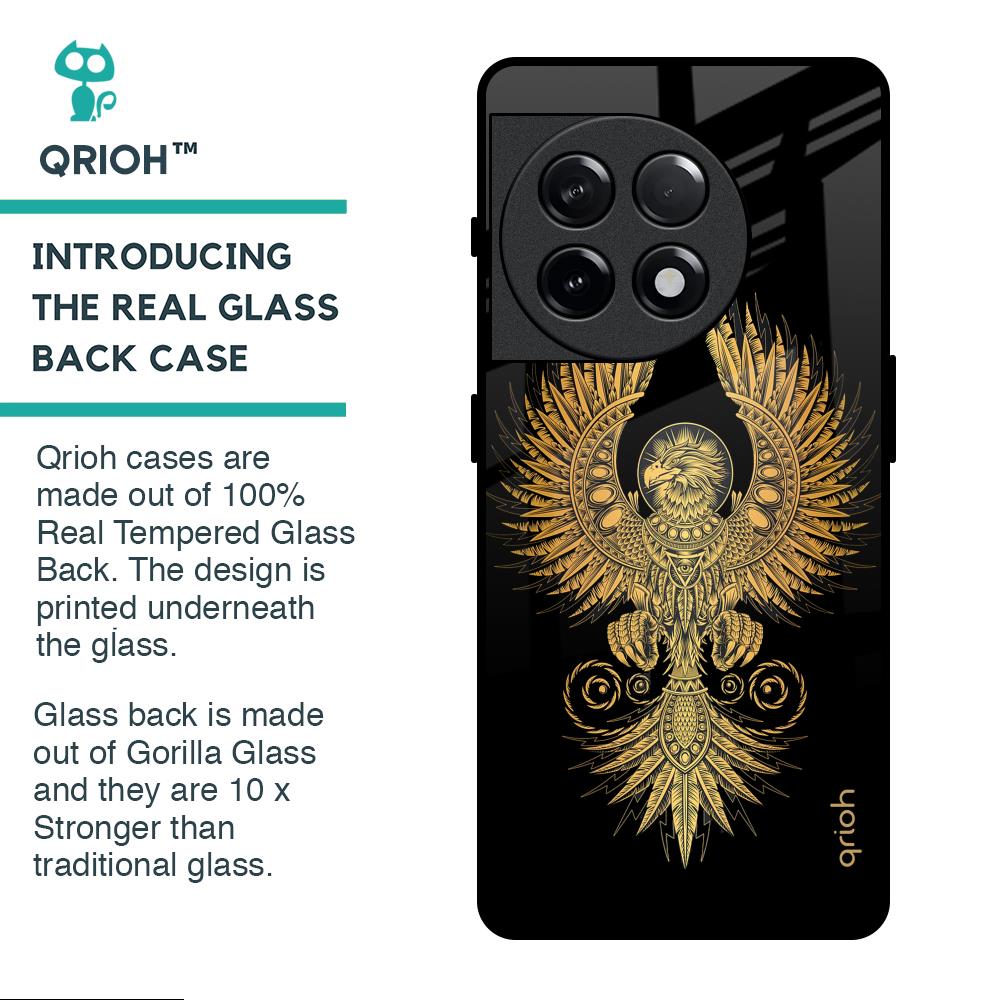 Mythical Phoenix Art Glass Case for OnePlus 11R 5G