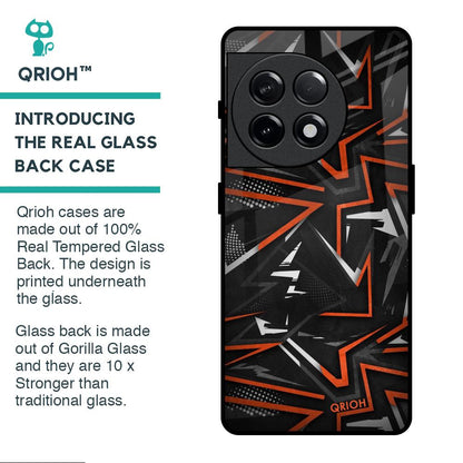 Vector Art Glass Case for OnePlus 11R 5G