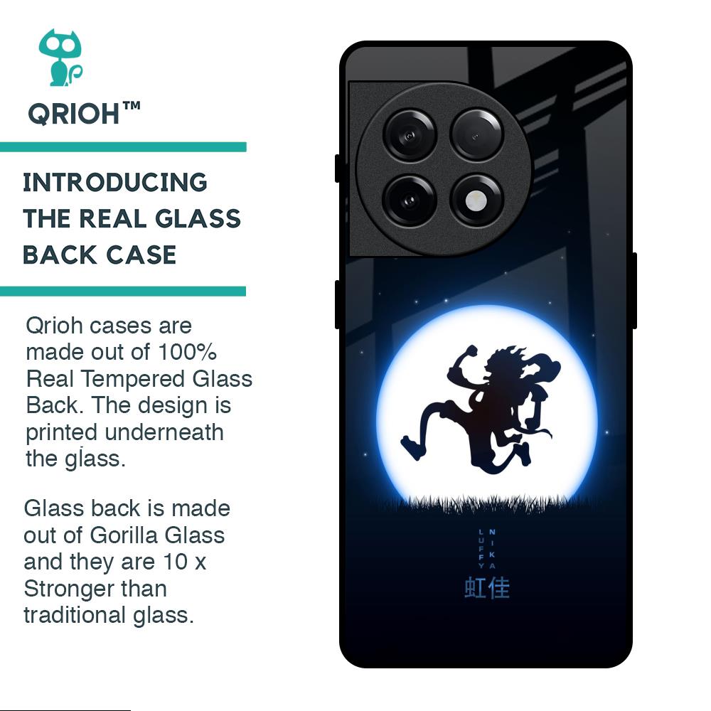 Luffy Nika Glass Case for OnePlus 11R 5G