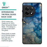 Blue Cool Marble Glass Case for OnePlus 11R 5G