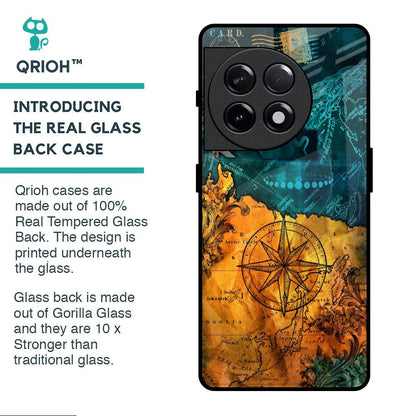 Architecture Map Glass Case for OnePlus 11R 5G