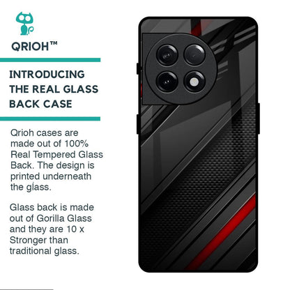 Modern Abstract Glass Case for OnePlus 11R 5G