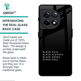 Black Soul Glass Case for OnePlus 11R 5G