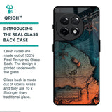 Geographical Map Glass Case for OnePlus 11R 5G