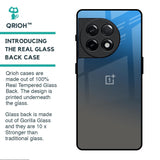 Blue Grey Ombre Glass Case for OnePlus 11R 5G
