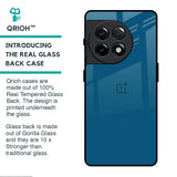 Cobalt Blue Glass Case for OnePlus 11R 5G