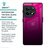 Purple Ombre Pattern Glass Case for OnePlus 11R 5G