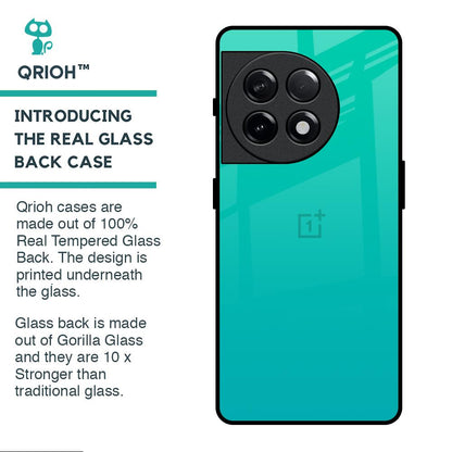 Cuba Blue Glass Case For OnePlus 11R 5G