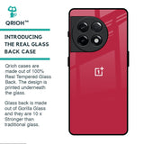 Solo Maroon Glass case for OnePlus 11R 5G