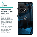 Polygonal Blue Box Glass Case For OnePlus 11R 5G