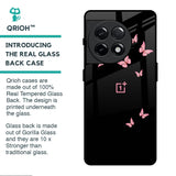 Fly Butterfly Glass Case for OnePlus 11R 5G