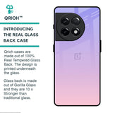 Lavender Gradient Glass Case for OnePlus 11R 5G