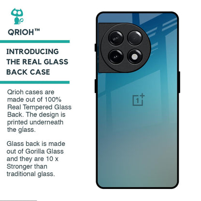 Sea Theme Gradient Glass Case for OnePlus 11R 5G