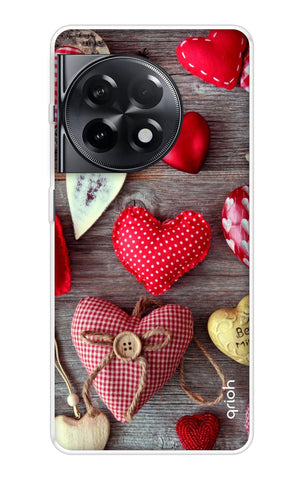 Valentine Hearts OnePlus 11R 5G Back Cover