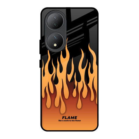 Fire Flame Vivo Y100 5G Glass Back Cover Online