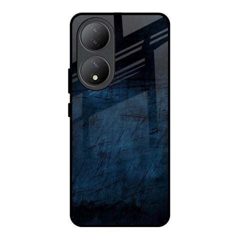 Dark Blue Grunge Vivo Y100 5G Glass Back Cover Online