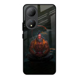 Lord Hanuman Animated Vivo Y100 5G Glass Back Cover Online