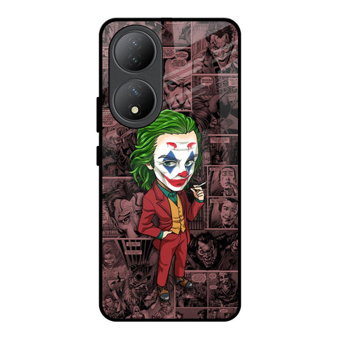 Joker Cartoon Vivo Y100 5G Glass Back Cover Online