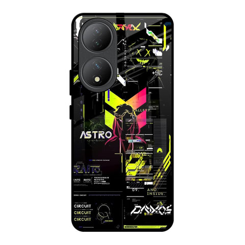 Astro Glitch Vivo Y100 5G Glass Back Cover Online
