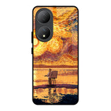 Sunset Vincent Vivo Y100 5G Glass Back Cover Online