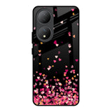Heart Rain Fall Vivo Y100 5G Glass Back Cover Online