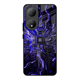 Techno Color Pattern Vivo Y100 5G Glass Back Cover Online