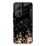 Floating Floral Print Vivo Y100 5G Glass Back Cover Online