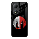 Anime Red Moon Vivo Y100 5G Glass Back Cover Online