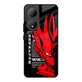Red Vegeta Vivo Y100 5G Glass Back Cover Online