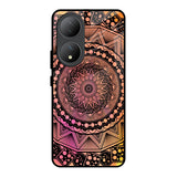 Floral Mandala Vivo Y100 5G Glass Back Cover Online