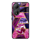 Electroplated Geometric Marble Vivo Y100 5G Glass Back Cover Online