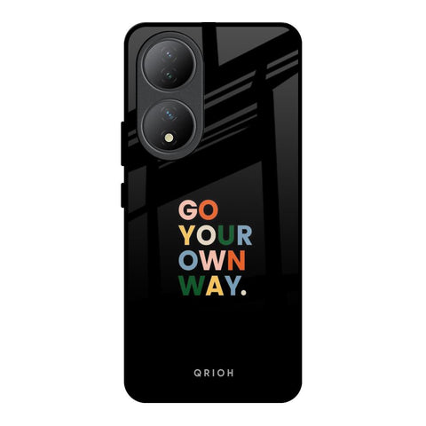 Go Your Own Way Vivo Y100 5G Glass Back Cover Online