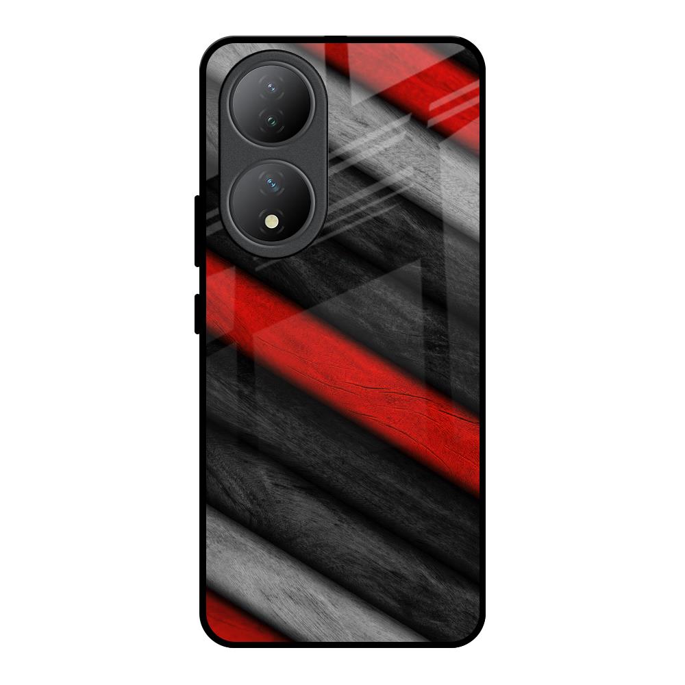 Soft Wooden Texture Vivo Y100 5G Glass Back Cover Online