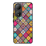 Multicolor Mandala Vivo Y100 5G Glass Back Cover Online