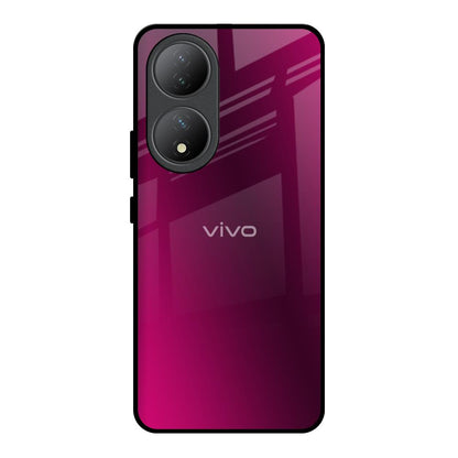 Pink Burst Vivo Y100 5G Glass Back Cover Online