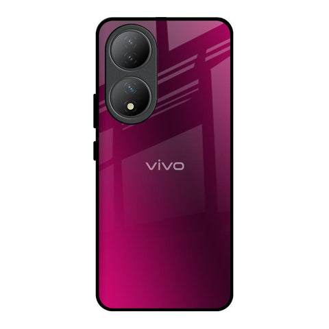 Pink Burst Vivo Y100 5G Glass Back Cover Online