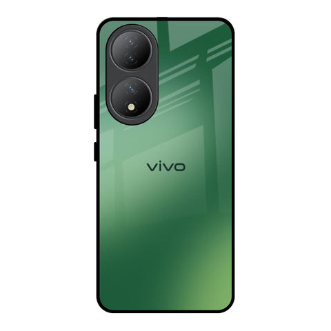 Green Grunge Texture Vivo Y100 5G Glass Back Cover Online
