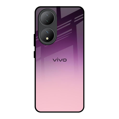 Purple Gradient Vivo Y100 5G Glass Back Cover Online