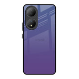 Indigo Pastel Vivo Y100 5G Glass Back Cover Online