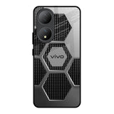 Hexagon Style Vivo Y100 5G Glass Back Cover Online