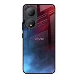 Smokey Watercolor Vivo Y100 5G Glass Back Cover Online