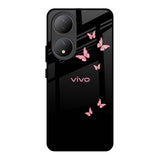 Fly Butterfly Vivo Y100 5G Glass Back Cover Online