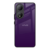 Dark Purple Vivo Y100 5G Glass Back Cover Online