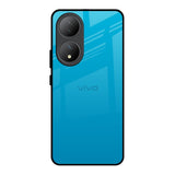 Blue Aqua Vivo Y100 5G Glass Back Cover Online