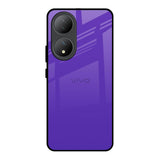 Amethyst Purple Vivo Y100 5G Glass Back Cover Online