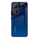 Very Blue Vivo Y100 5G Glass Back Cover Online