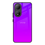 Purple Pink Vivo Y100 5G Glass Back Cover Online