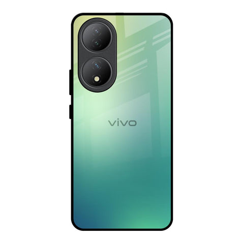 Dusty Green Vivo Y100 5G Glass Back Cover Online