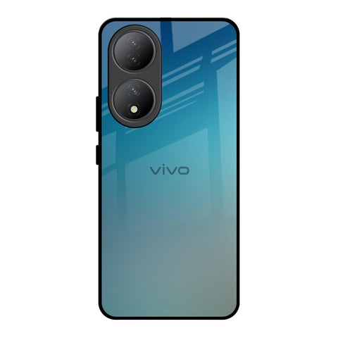 Sea Theme Gradient Vivo Y100 5G Glass Back Cover Online