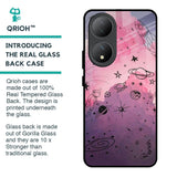 Space Doodles Glass Case for Vivo Y100 5G